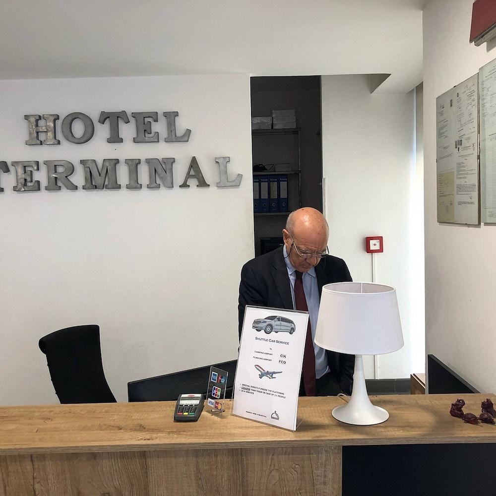 Hotel Terminal Rome Luaran gambar