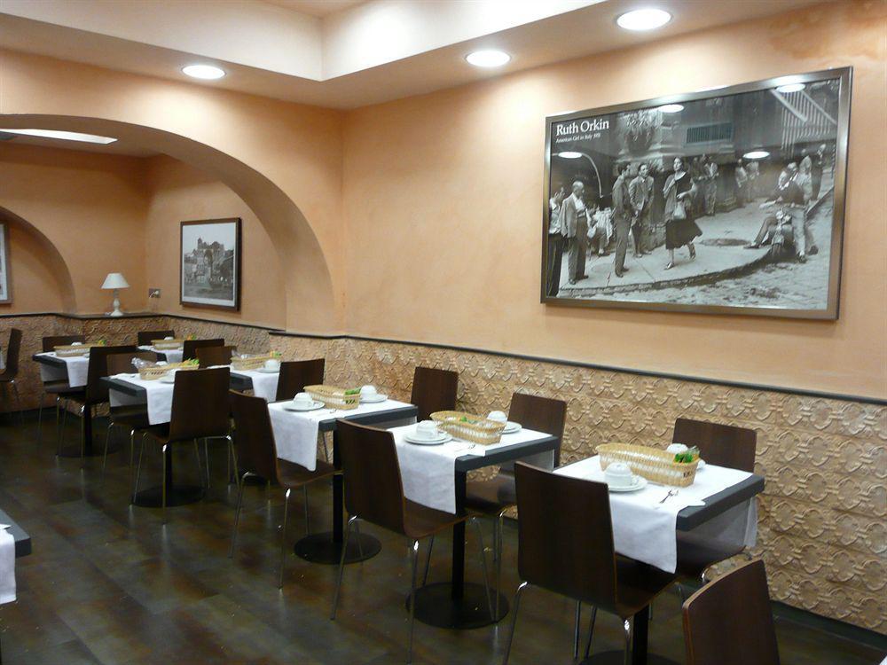Hotel Terminal Rome Restoran gambar